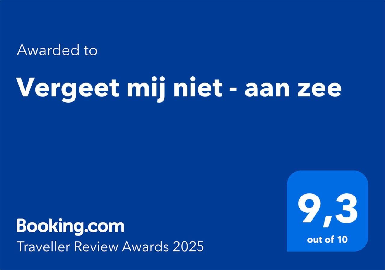 Vergeet Mij Niet - Aan Zee De Haan Exterior photo